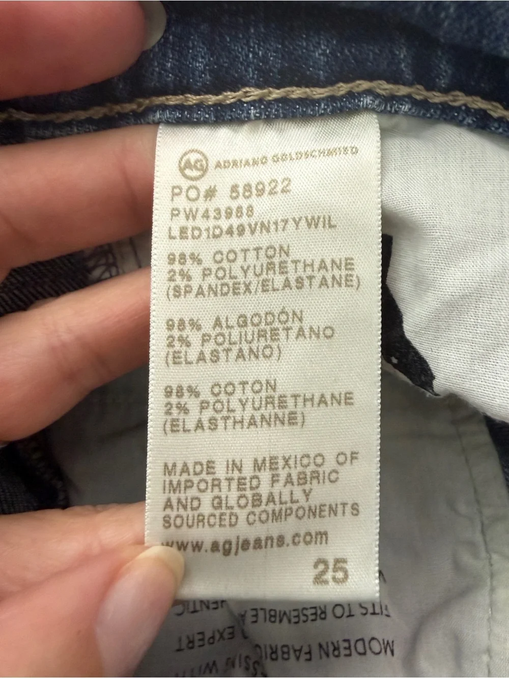 AG Saige Wide Leg Crop (17 Years Wilshire) 25